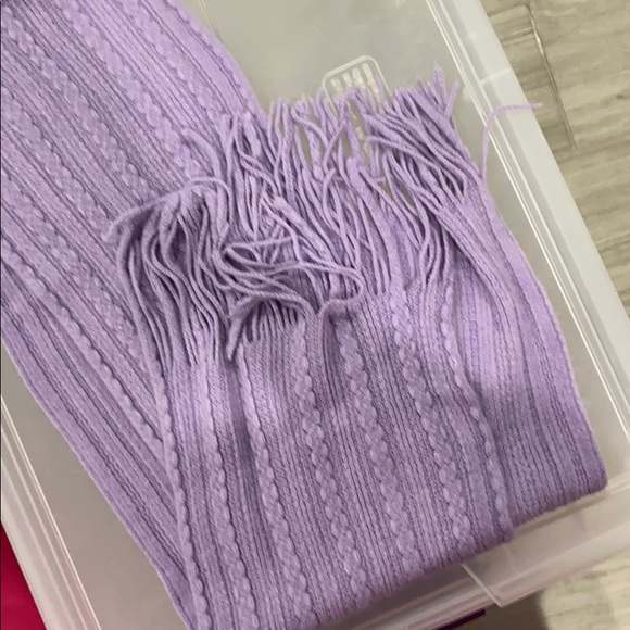 NY&CO Purple Lightweight Scarf - Picture 3 of 4